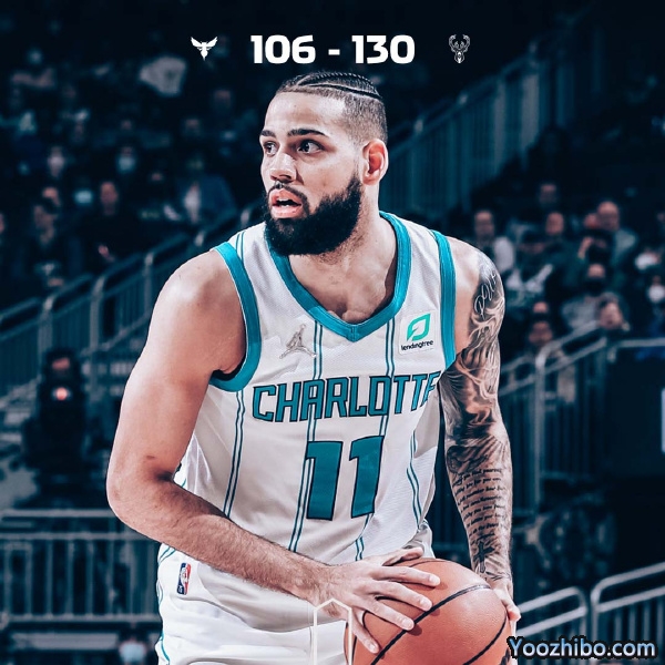 雄鹿130-106大胜黄蜂 字母哥26+16+6 霍勒迪21+6+8 鲍尔24分